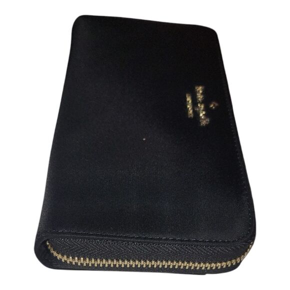 Kate Spade Chelsea Nylon Large Continental Wallet Black - Picture 4 of 11